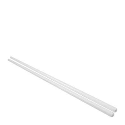 CHOPSTICK PAIR WHITE 24.5CM, M&W