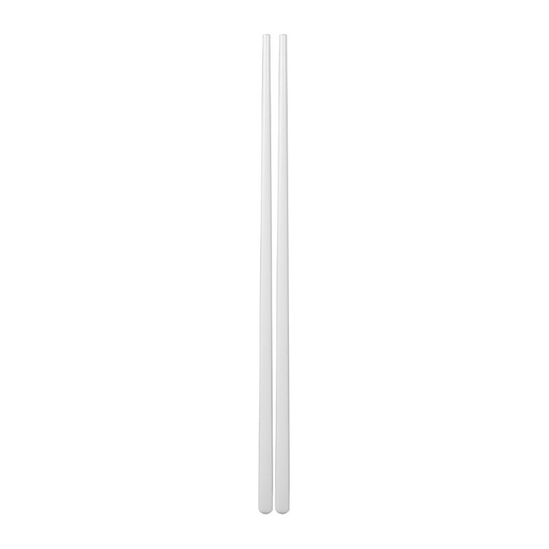 CHOPSTICK PAIR WHITE 24.5CM, M&W
