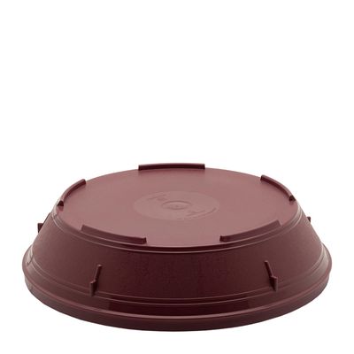 TRADITIONAL PLATE COVER INSULATED BURGUNDY PP/PU (1)