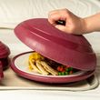 MODERNE PLATE COVER INSULATED BURGUNDY PP/PU (31)