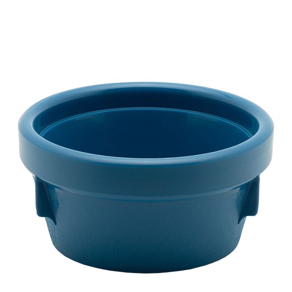 TRADITIONAL TAPER SOUP BOWL INSULATED BLUE PP/PU (3)