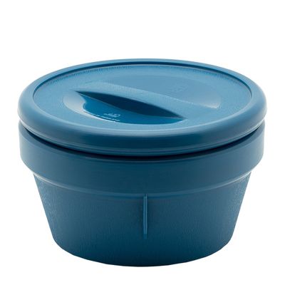 TRADITIONAL TAPER SOUP BOWL INSULATED BLUE PP/PU (3)