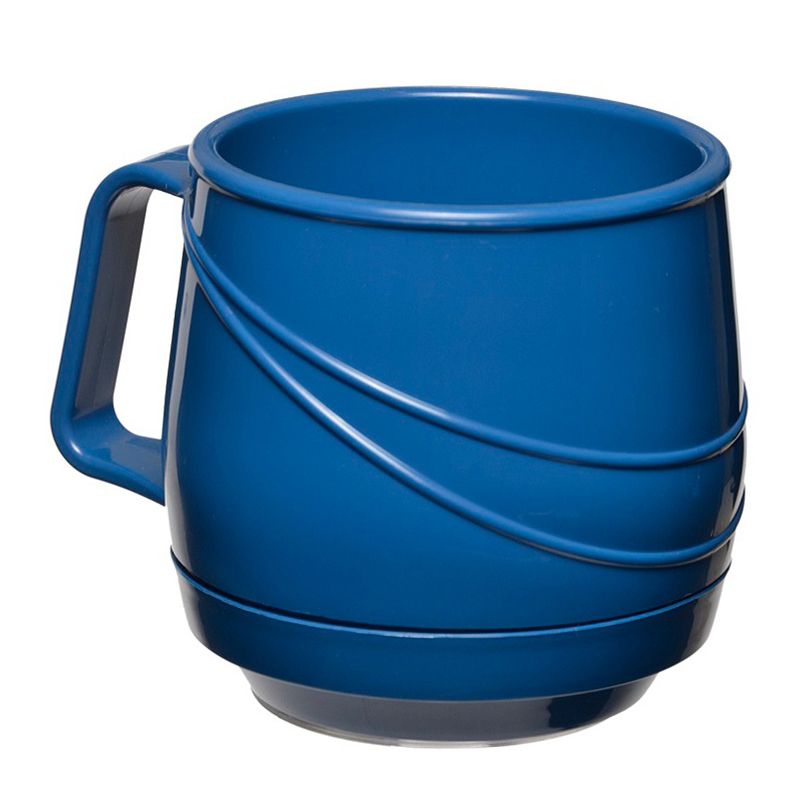 MODERNE BEV MUG INSULATED SINGLE HDLE 250ml BLUE PP/PU (32)