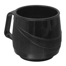 MODERNE BEV MUG INSULATED SINGLE HDLE 250ml BLACK PP/PU (32)