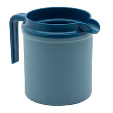 TRADITIONAL BEVERAGE POURER INSULATED PP 250ml BLUE PP/PU (8)