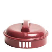 TRADITIONAL BEVERAGE POURER LID BURGUNDY PP (9)