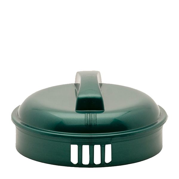 TRADITIONAL BEVERAGE POURER LID GREEN PP (9)