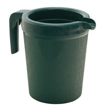 TRADITIONAL JUG 1LT INSULATED GREEN PP/PU(10)