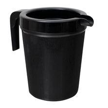 TRADITIONAL JUG 1lt INSULATED BLACK PP/PU(10)