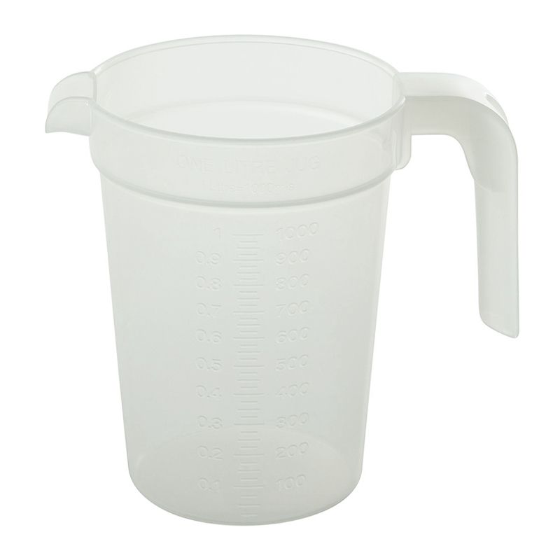 JUG GRADUATED 1lt CLEAR PP (21)