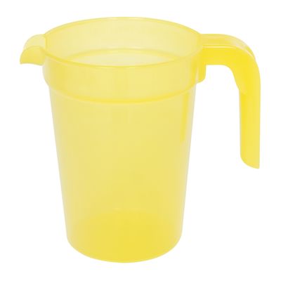 JUG GRADUATED 1lt YELLOW PP (21)