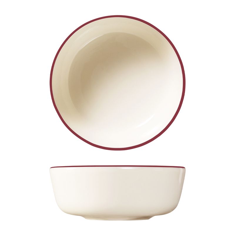 BOWL 14CM/460ML MOD MAROON, ID FINE