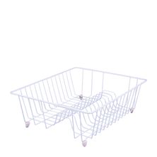 DISH DRAINER WHITE 35.5X32X13CM, D.LINE