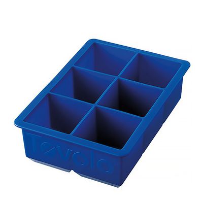 ICE CUBE TRAY BIG 2INCH BLUE TOVOLO