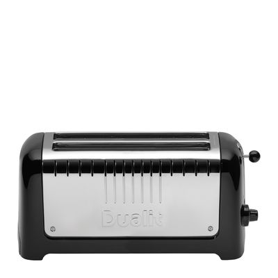 TOASTER 4 SLICE BLACK, DUALIT LITE