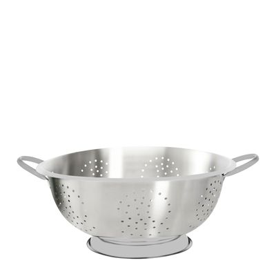 COLANDER 4MM HOLE S/ST CHEF INOX