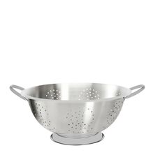 COLANDER 8LT 4MM HOLE 330X135MM S/ST, CI