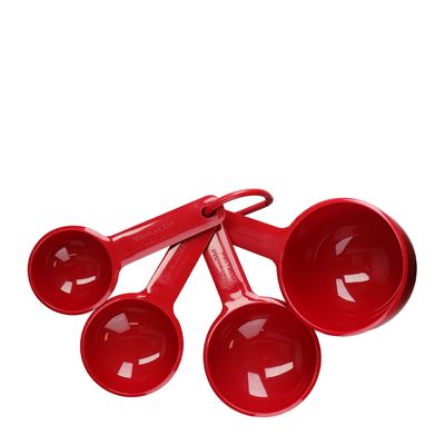 MEASURING SPOONS 5PCE RED, KA