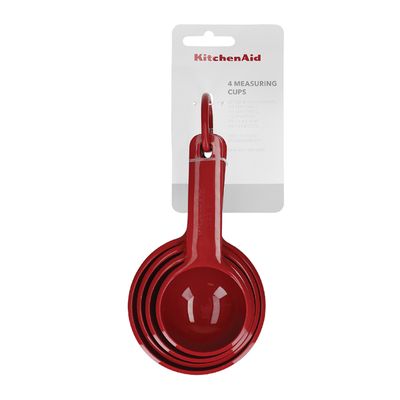 MEASURING SPOONS 5PCE RED, KA