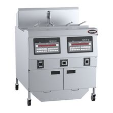 FRYER 2 PAN 4 BASKET ELECTRIC, B+S RAPID