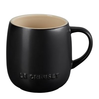 MUG U MATT BLACK 380ML, LE CREUSET