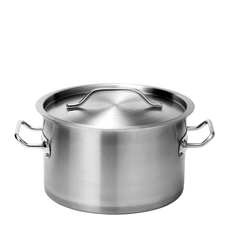 SAUCEPOT W/LID 8.0LT 26X15CM 18/8,FORCE