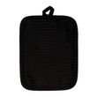 POT HOLDER 2PK BLACK LENNOX