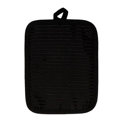 POT HOLDER 2PK BLACK LENNOX