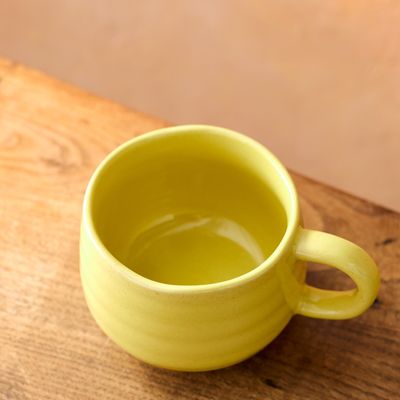 MUG COSY CUPPA 375ML YELLOW, BIG LOVE