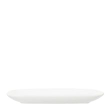 PICKLE DISH FLARED OVAL WHT 165X95X18MM