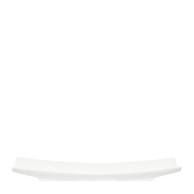 DISH RECT CURVED WHITE 275X70X30MM, TK CORE