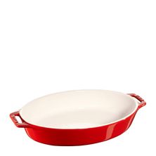 ROASTER CERAMIC CHERRY RED 29CM, STAUB