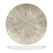 PLATE COUPE AGATE GREY 260MM, CHURCHILL STONE