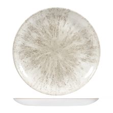 PLATE COUPE AGATE GREY 288MM, CHURCHILL STONE