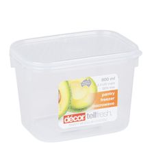 STORER OBLONG 800ML DECOR - TELLFRESH