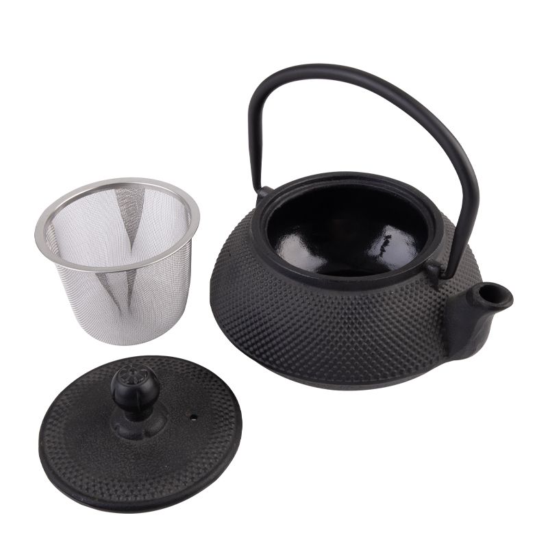 TEAPOT BLACK CAST IRON 500ML, TEAOLOGY