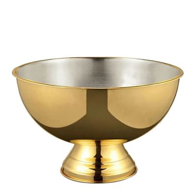 BOWL CHAMPAGNE GOLD 395X250MM D-STILL