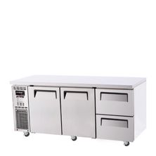 Fridge Underbench Salad Prep 2 Door 2 Drawer 538L Turbo Air