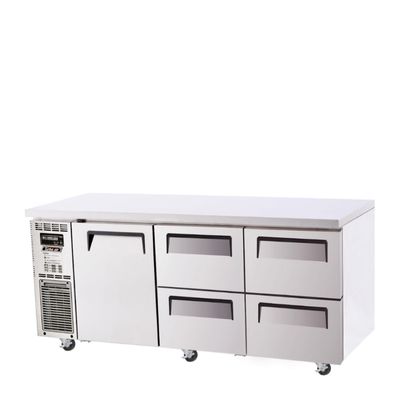 Fridge Underbench 1 Door 4 Drawer 538L Turbo Air