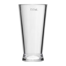 JIGGER-150ML CLEAR POLYCARBONATE TRU-POUR