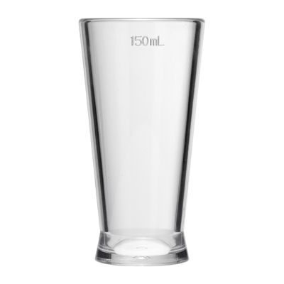 WINE JIGGER-150ML CLEAR POLYCARB TRU-POUR