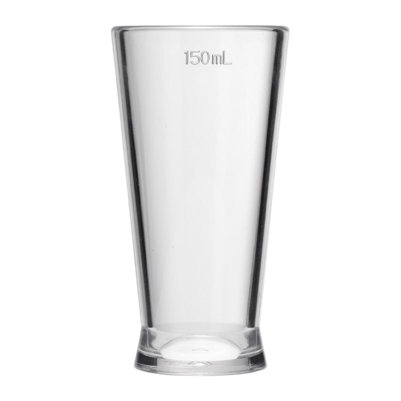 JIGGER-150ML CLEAR POLYCARBONATE TRU-POUR