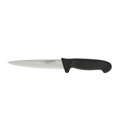 KNIFE UTILITY BLACK 150MM, KHARVE
