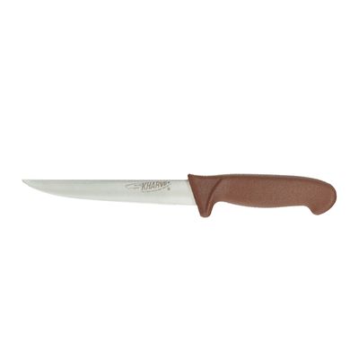 KNIFE BONING BROWN WIDE 150MM, KHARVE