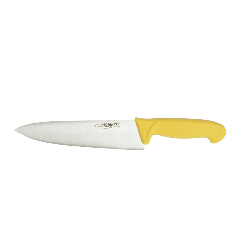 KNIFE CHEFS YELLOW 200MM, KHARVE