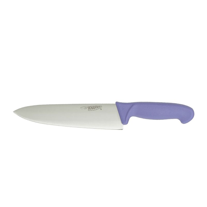 KNIFE CHEFS PURPLE 200MM, KHARVE