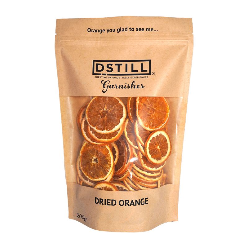 DRIED FRUIT ORANGES 200G BAG D-STILL