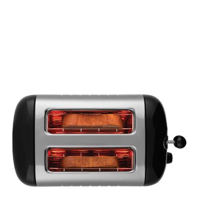 TOASTER 2 SLICE BLACK, DUALIT LITE