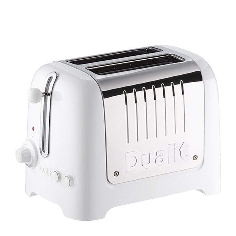 TOASTER 2 SLICE WHITE, DUALIT LITE