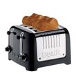 TOASTER 4 SLICE BLACK, DUALIT LITE